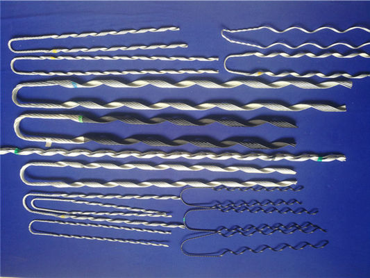 strength Aluminum Alloy Preformed Dead End International Standard GB Product Length 300-2500mm Durable Electrical Line Hardware