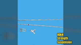 مجموعة التعليق مسبقة التشكيل 80 كيلو نيوتن من الفولاذ المجلفن