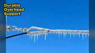 مجموعة تعليق 300-3000 مم لدعم الخط العلوي