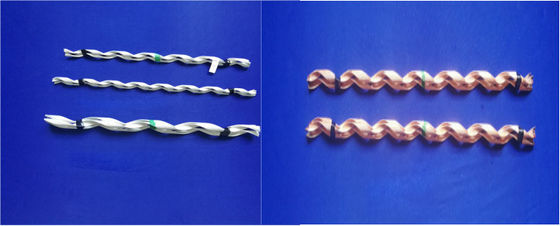 نهاية مسدودة مسبقة التشكيل مجلفنة بالزنك للكابلات 10-20 ملم